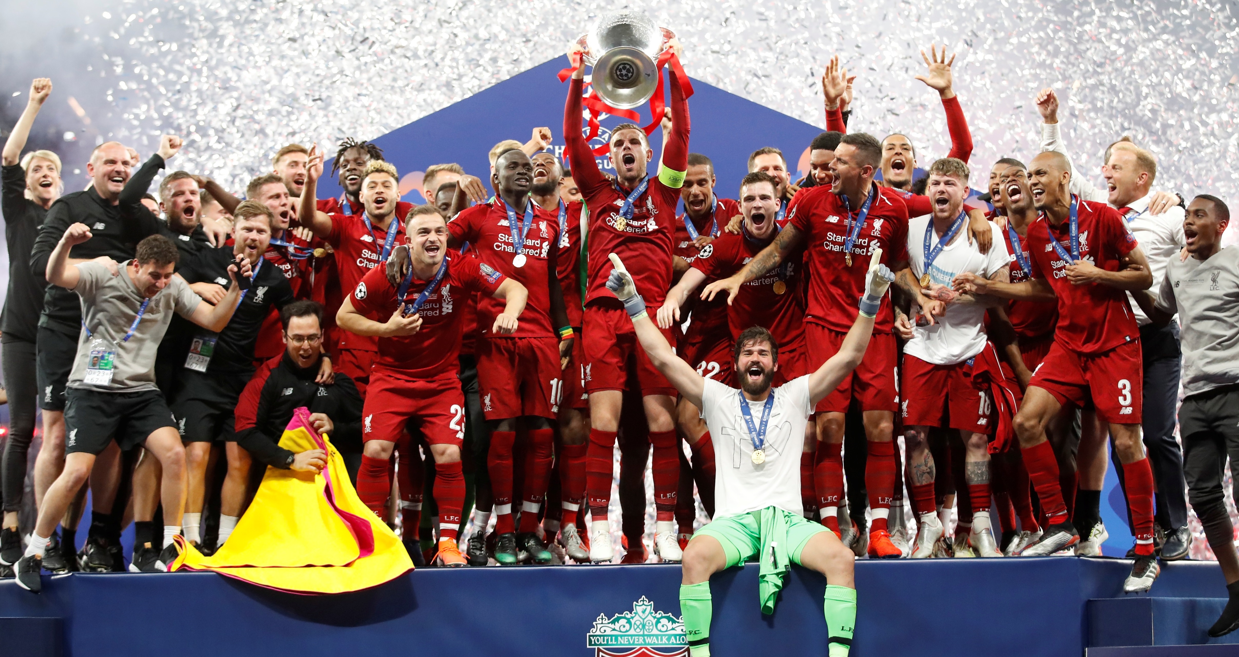 2019年欧冠决赛：利物浦与热刺的激情碰撞