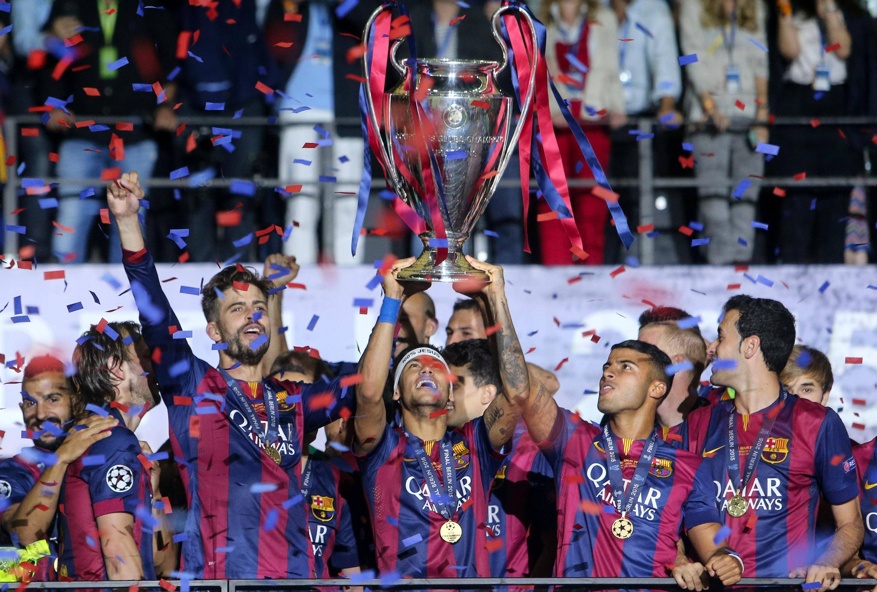 2014-15赛季欧冠回顾：巴塞罗那MSN的绝妙配合