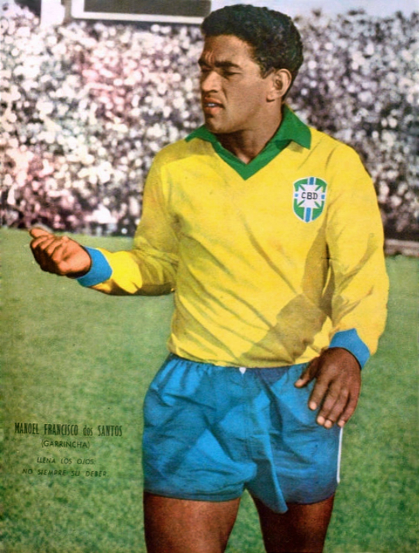 加林查：巴西的翼魔，世界杯赛场上的速度之王